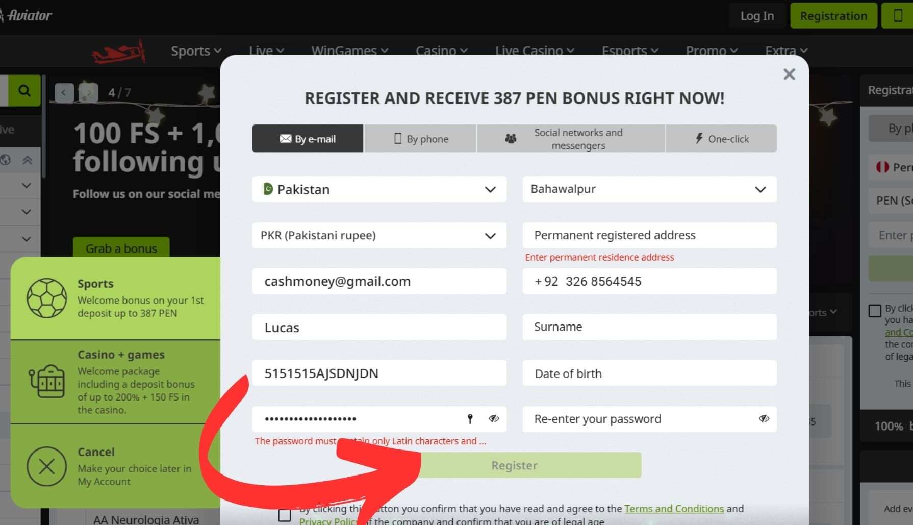 Winwin Pakistan Complete Registration guide