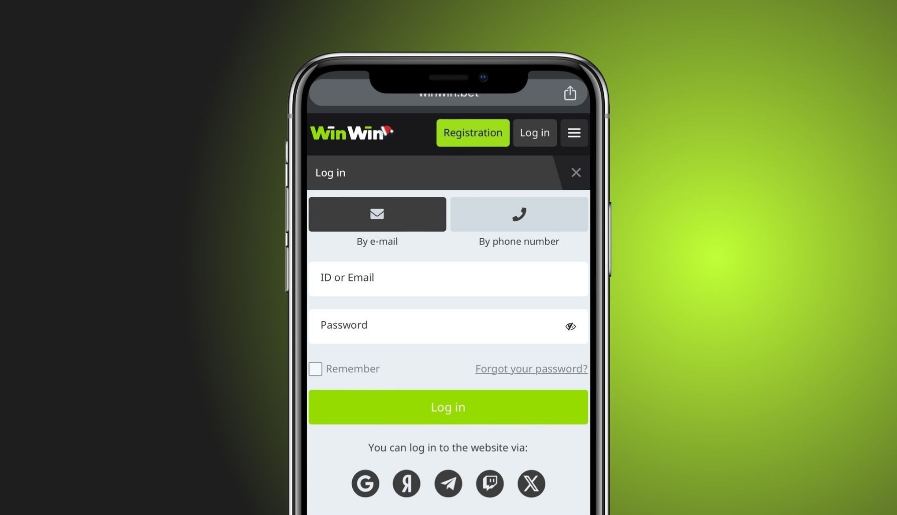 WinWin Pakistan Press the button Login guide